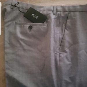 Mens Grey dress pants Hugo Boss